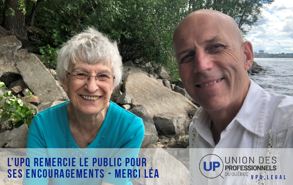L<UPQ dit MERCI au public pour ses encouragements